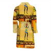 African Girl Design Men Bath Robe