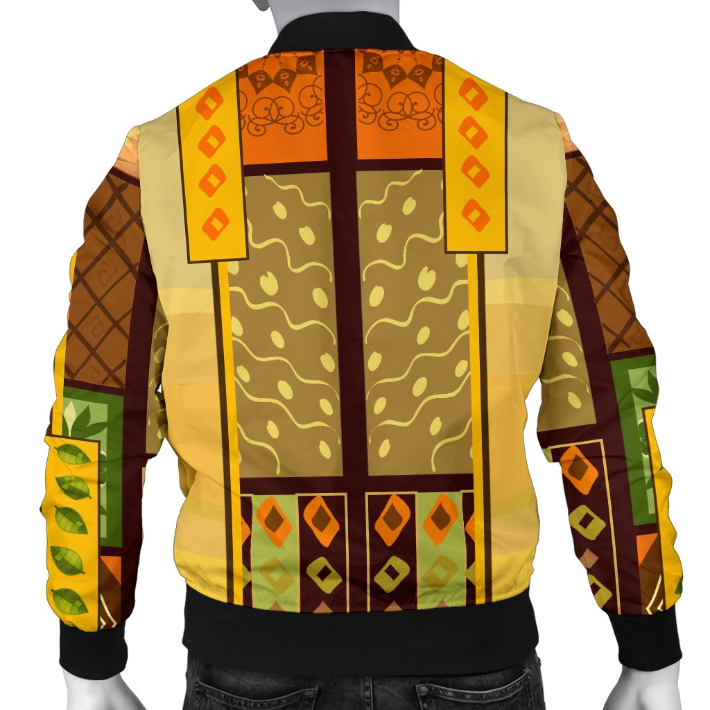 African Girl Design Men Casual Bomber Jacket-JorJune