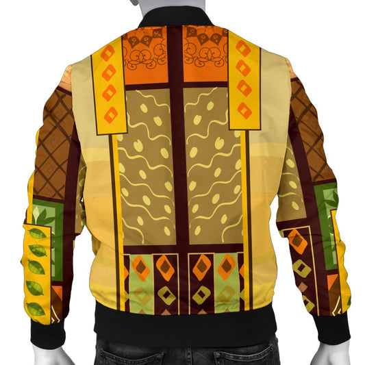 African Girl Design Men Casual Bomber Jacket-JorJune