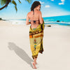 African Girl Design Sarong Pareo Wrap