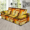 African Girl Design Sofa Slipcover-JORJUNE.COM