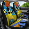 African Girl Design Universal Fit Car Seat Covers