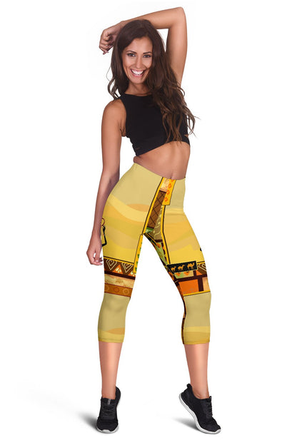 African Girl Design Women Capris