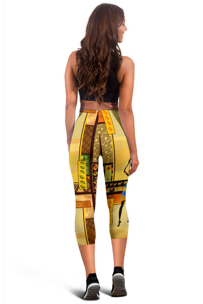 African Girl Design Women Capris