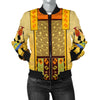 African Girl Design Women Casual Bomber Jacket