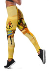 African Girl Design Women Leggings