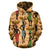 African Girl Pattern All Over Print Hoodie