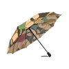 African Girl Pattern Automatic Foldable Umbrella