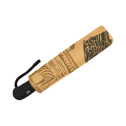 African Girl Safari Automatic Foldable Umbrella