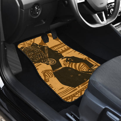 African Girl Safari Car Floor Mats