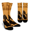 African Girl Safari Crew Socks