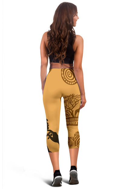African Girl Safari Women Capris