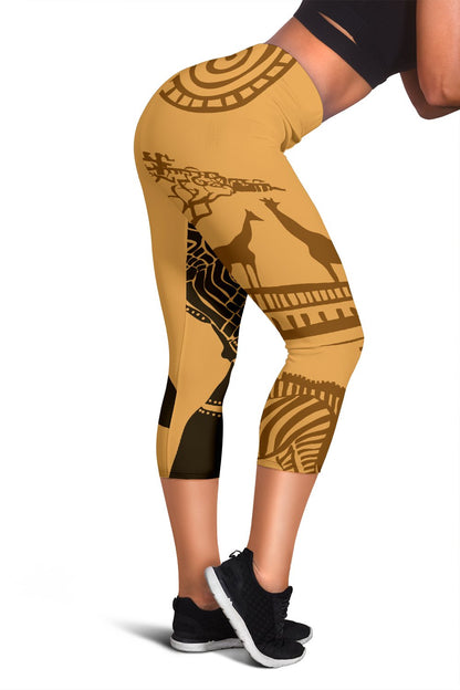 African Girl Safari Women Capris