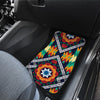 African Kente Front and Back Car Floor Mats