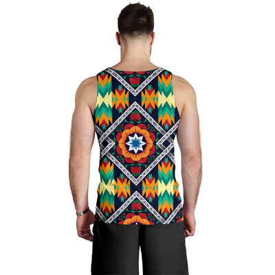 African Kente Men Tank Top