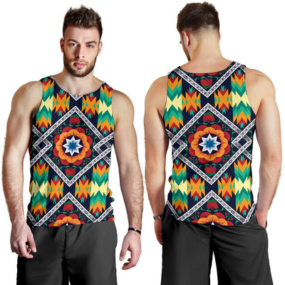 African Kente Men Tank Top