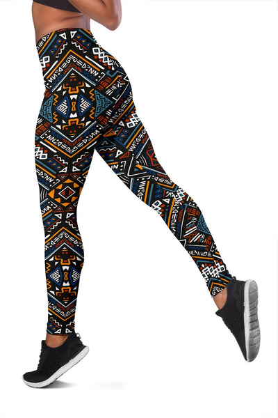 African Kente Pattern Women Leggings