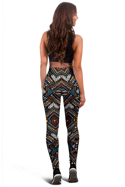 African Kente Pattern Women Leggings