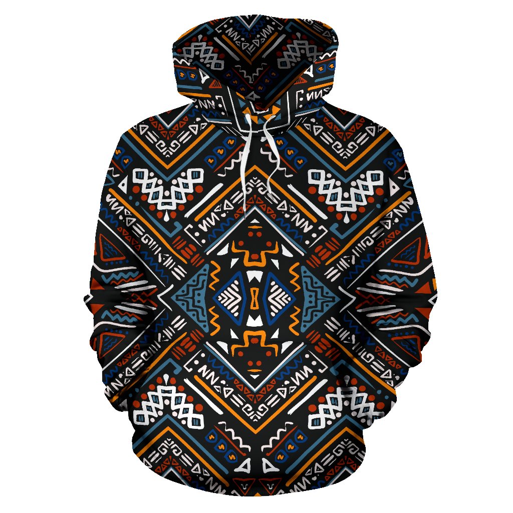 African Kente Print All Over Print Hoodie