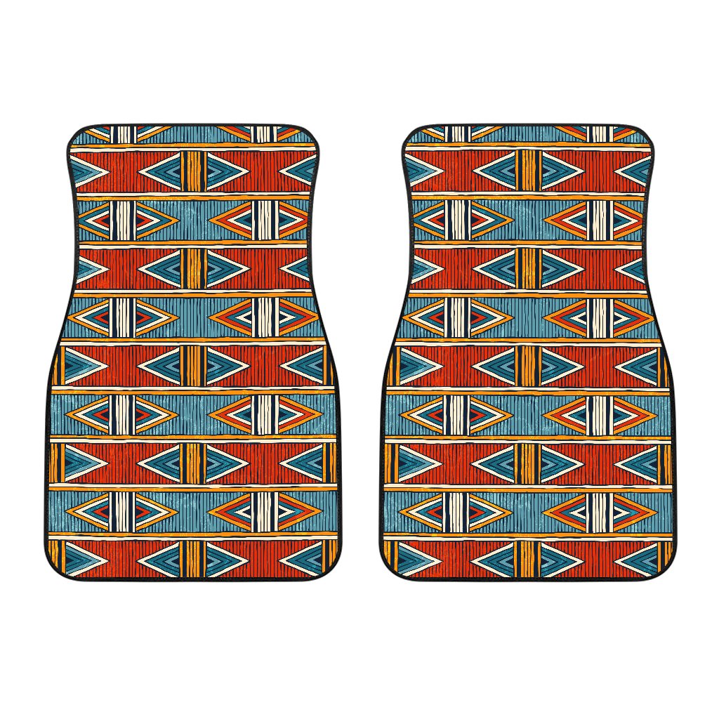 African Kente Print Car Floor Mats