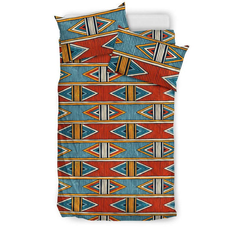 African Kente Print Duvet Cover Bedding Set