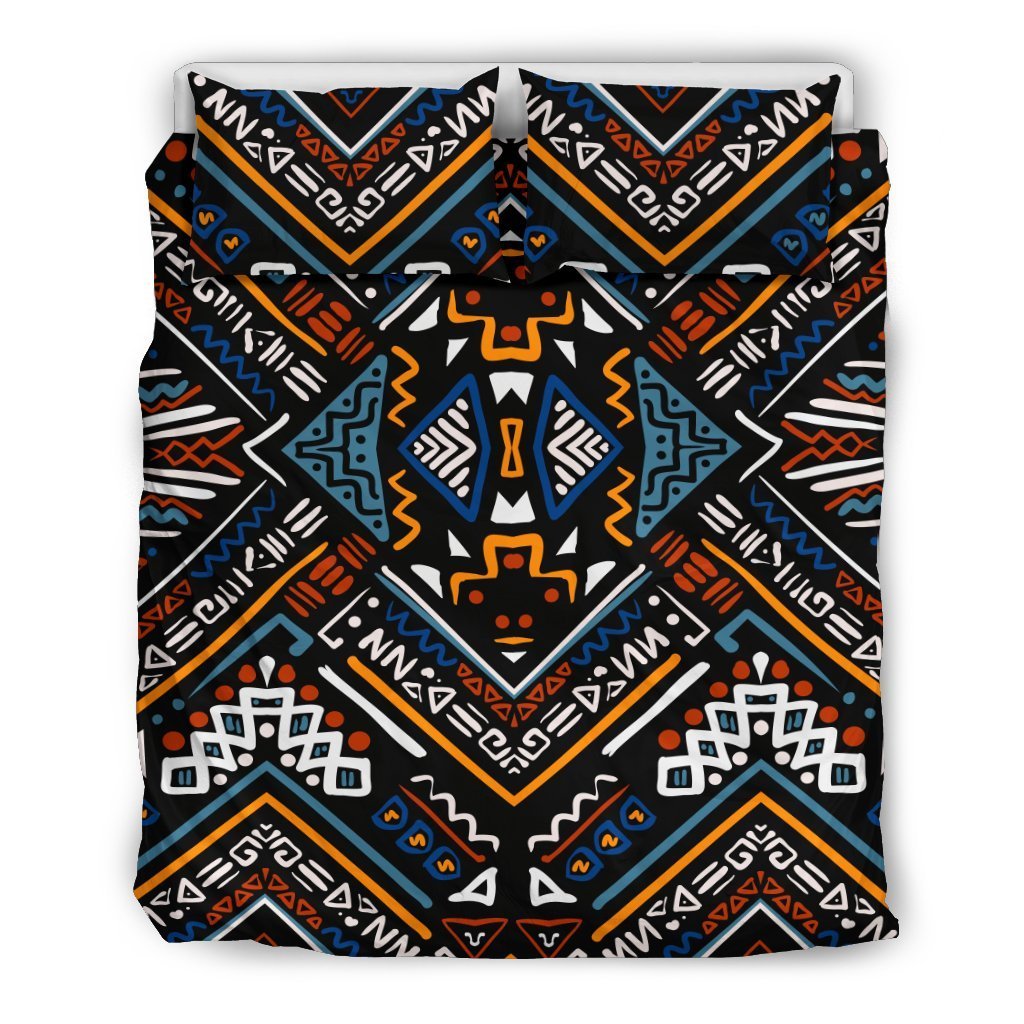 African Kente Print Duvet Cover Bedding Set