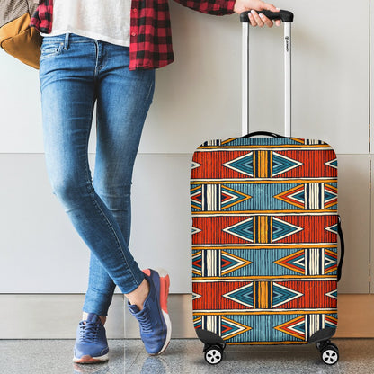 African Kente Print Luggage Cover Protector