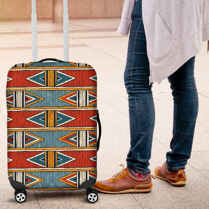 African Kente Print Luggage Cover Protector