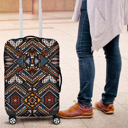 African Kente Print Luggage Cover Protector