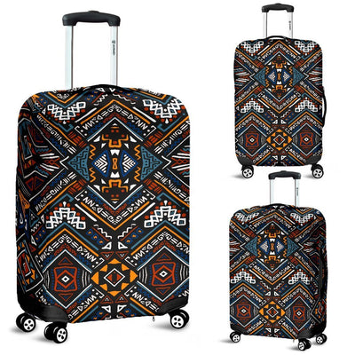 African Kente Print Luggage Cover Protector