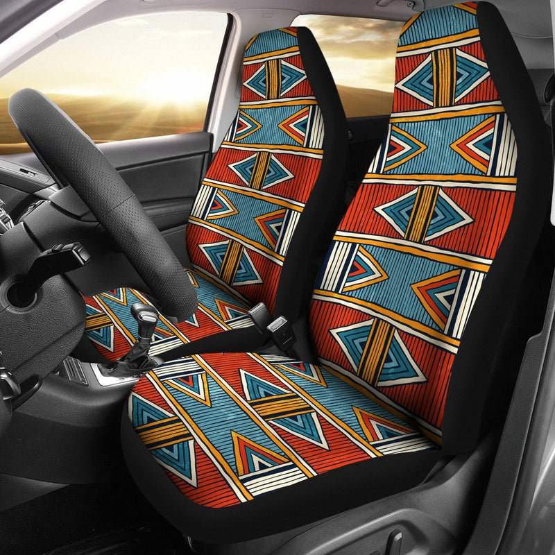 African Kente Print Universal Fit Car Seat Covers