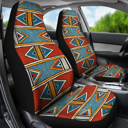African Kente Print Universal Fit Car Seat Covers