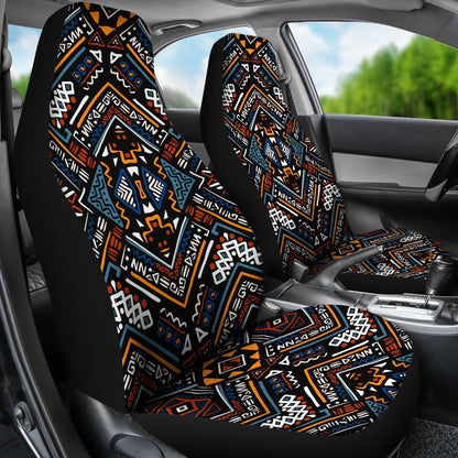 African Kente Print Universal Fit Car Seat Covers
