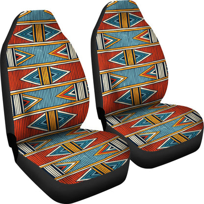 African Kente Print Universal Fit Car Seat Covers