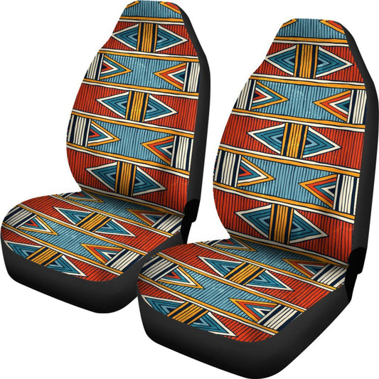 African Kente Print Universal Fit Car Seat Covers