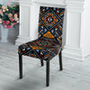 African Kente Print v2 Dining Chair Slipcover-JORJUNE.COM