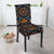 African Kente Print v2 Dining Chair Slipcover-JORJUNE.COM