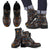 African Kente Print v2 Men Leather Boots