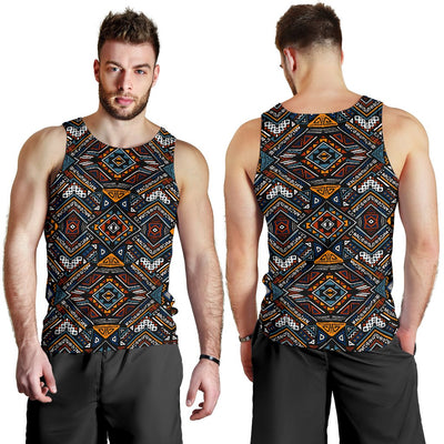 African Kente Print v2 Men Tank Top