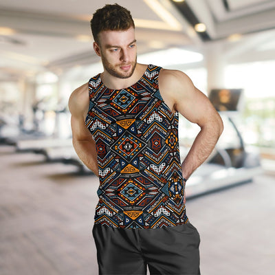 African Kente Print v2 Men Tank Top