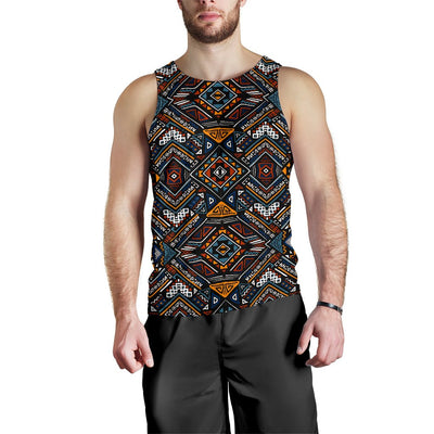 African Kente Print v2 Men Tank Top