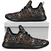African Kente Print v2 Mesh Knit Sneakers Shoes