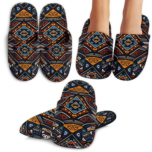African Kente Print v2 Slippers