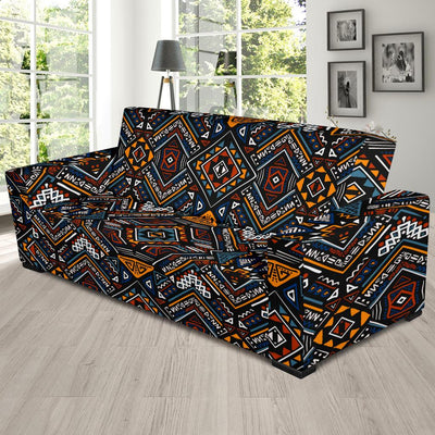 African Kente Print v2 Sofa Slipcover-JORJUNE.COM