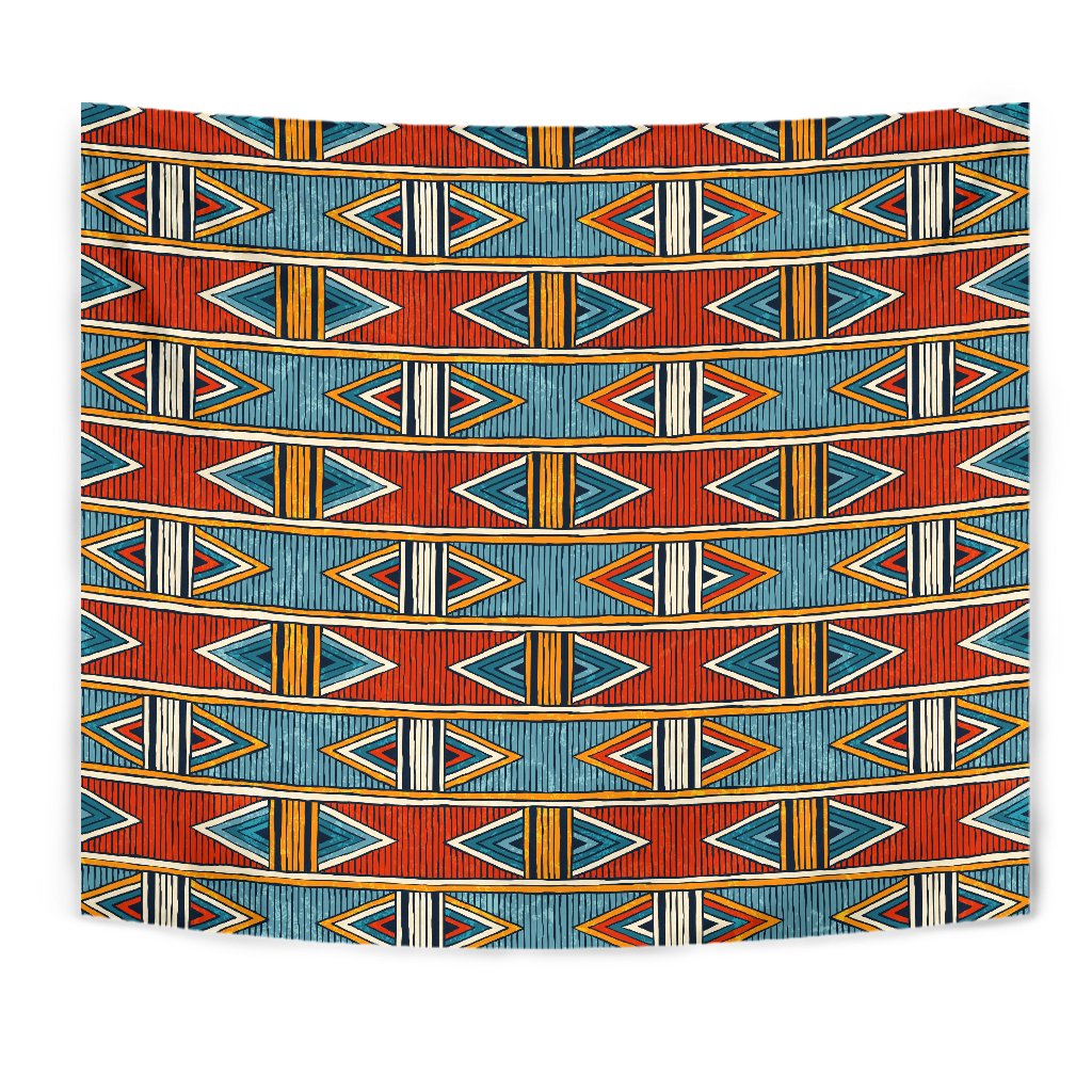 African Kente Print Wall Tapestry