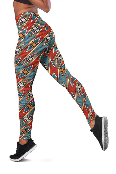 African Kente Print Women Leggings
