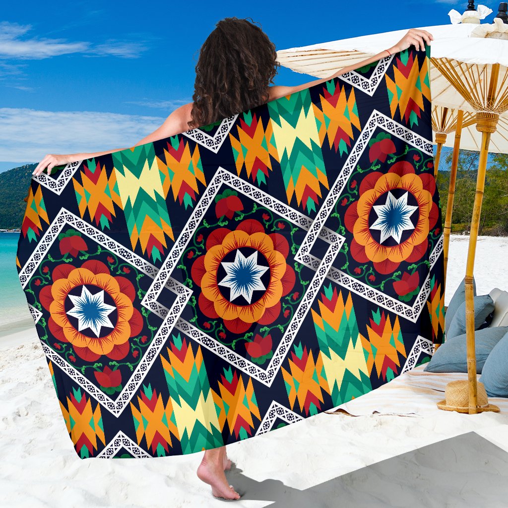 African Kente Sarong Pareo Wrap