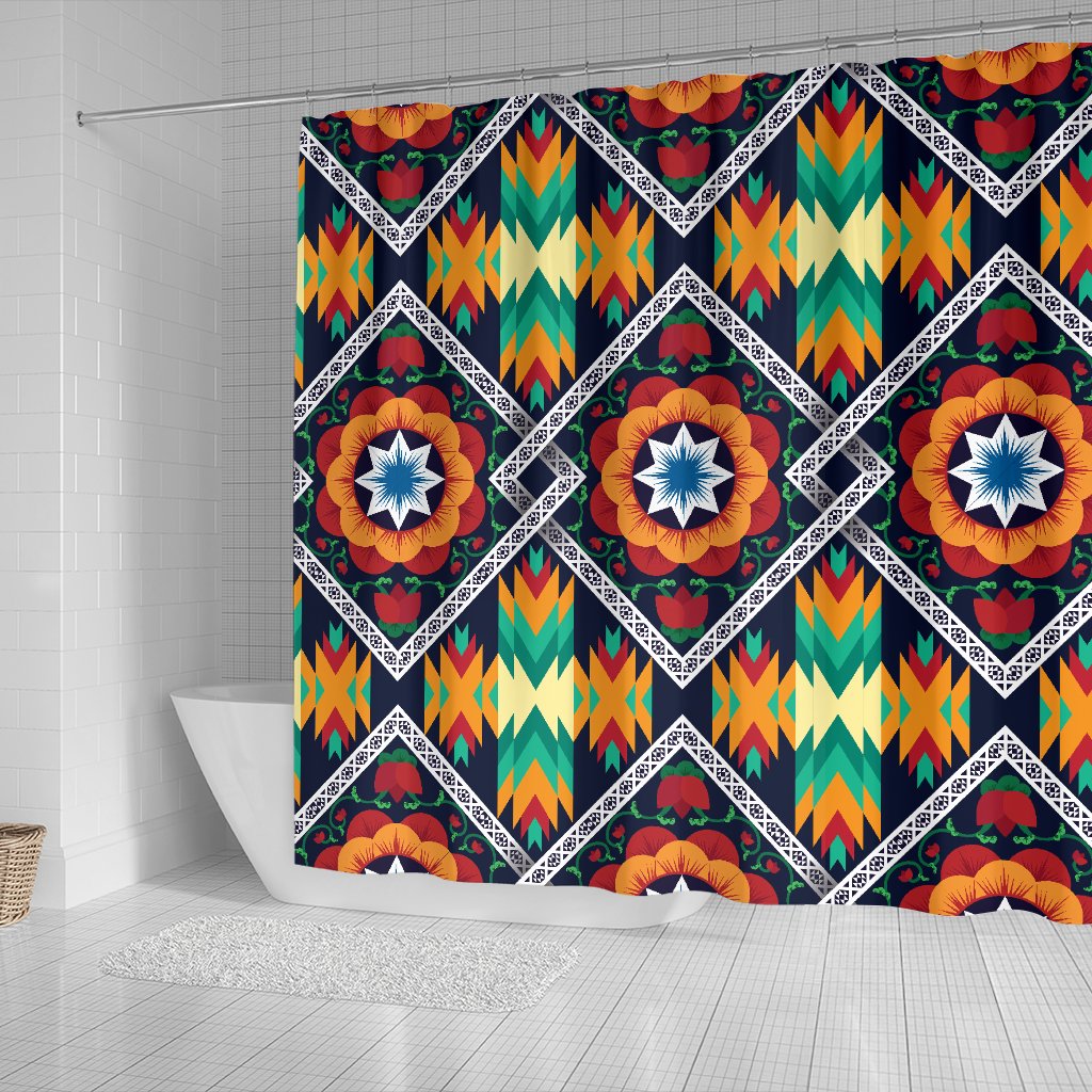 African Kente Shower Curtain