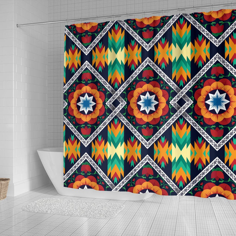 African Kente Shower Curtain