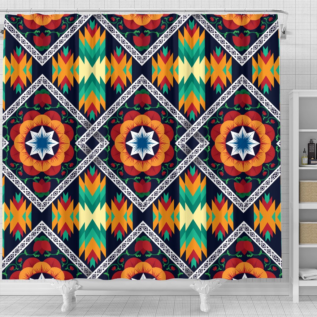 African Kente Shower Curtain